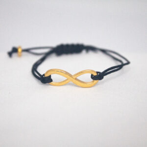 Infinity single Black armband