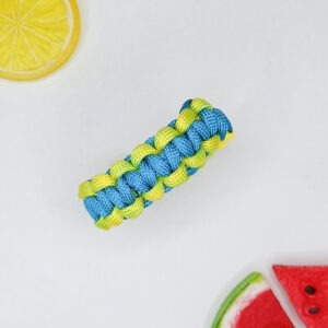 Paracord Bracelet Green Yellow Blue - Kind