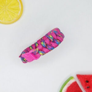 Paracord Bracelet Pink Multi - Kind