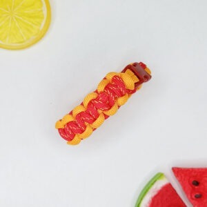 Paracord Bracelet Red Orange - Kind