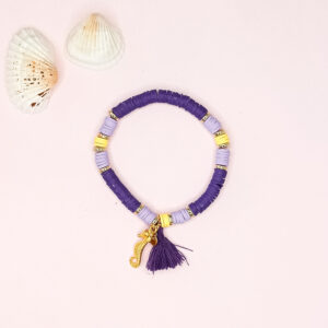 Armband Katsuki seehorse Purple Lilac Yellow
