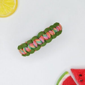Paracord Bracelet Green Multi