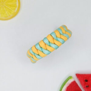 Paracord Bracelet Sunny Yellow Mint
