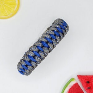 Paracord Bracelet Grey & Blue - Man