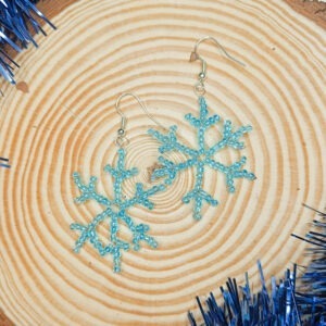 Snowflake oorbellen