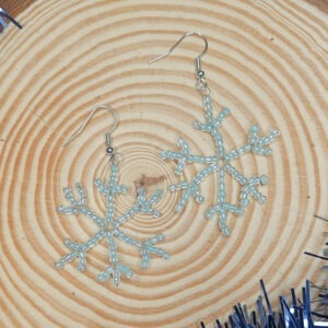 Snowflake oorbellen