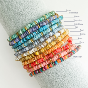 Zoetwaterparel armbandjes
